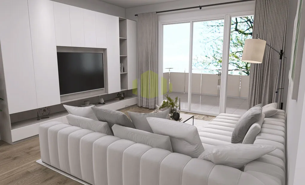 Pronájem nového bytu 3+kk, 84,2m2 + 11,4 m2 lodžie, Topolová, Olomouc - Slavonín