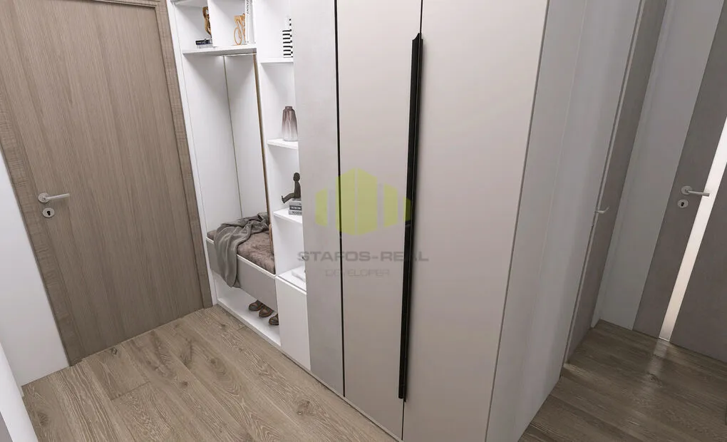 Pronájem nového bytu 3+kk, 84,2m2 + 11,4 m2 lodžie, Topolová, Olomouc - Slavonín