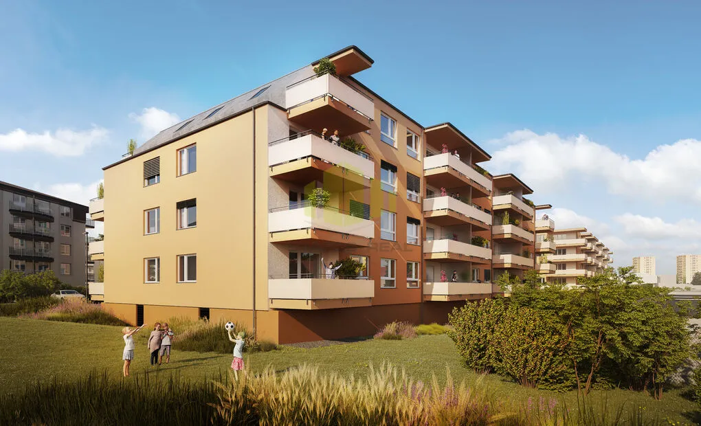 Pronájem moderního bytu 2+kk s lodžií, novostavba, Olomouc &ndash; Topolová (Slavonín)