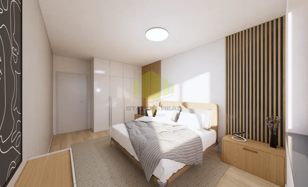 Prodej nadstandardního bytu 2+kk na ulici Jeremiášova o velikosti 58,16 m2 s lodžií 16,32 m2