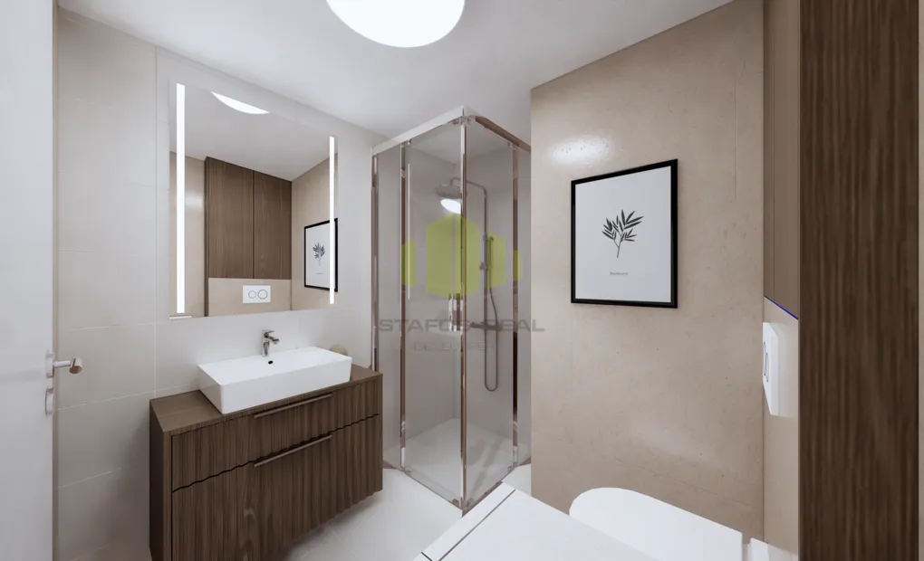 Prodej nadstandardního bytu 1+kk na ulici Jeremiášova o velikosti 32,28 m2 s lodžií 9,44 m2