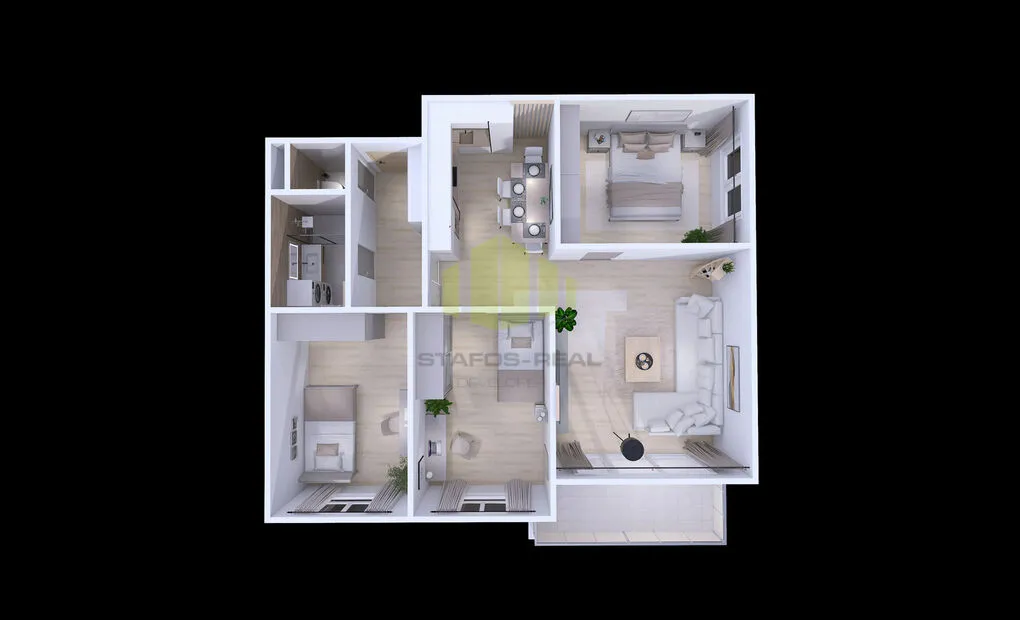 Pronájem moderního bytu 4+kk s lodžií, novostavba, Olomouc &ndash; Topolová (Slavonín)