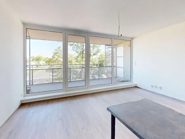 Fotografie nemovitosti - Pronájem novostavby bytu 1+kk 34,5m2 + lodžie 8,66m2 v novostavbě, Bydlení Šantova, Olomouc