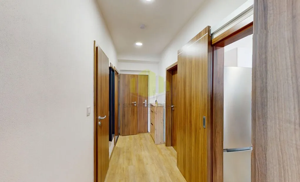 Pronájem novostavby bytu 2+kk 53,53 m2 + 9,11 m2 lodžie, Janského, Olomouc - Povel