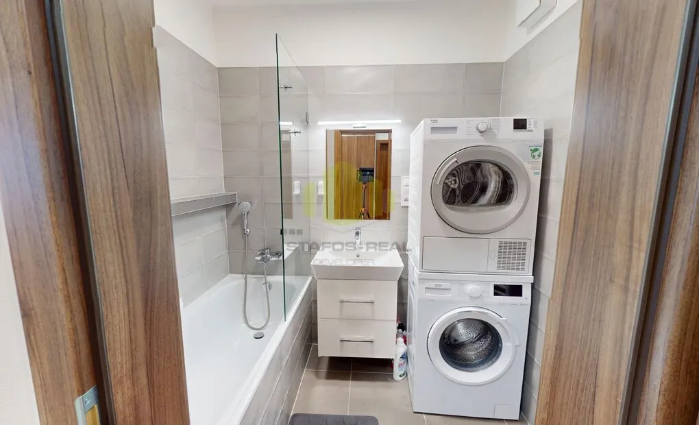 Pronájem novostavby bytu 2+kk 53,53 m2 + 9,11 m2 lodžie, Janského, Olomouc - Povel