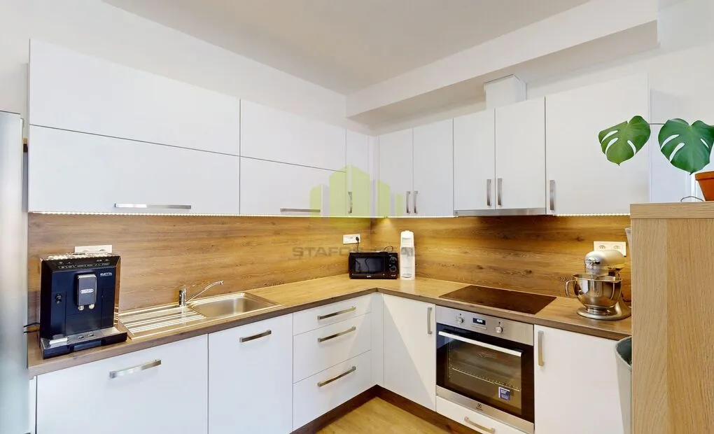 Pronájem novostavby bytu 2+kk 53,53 m2 + 9,11 m2 lodžie, Janského, Olomouc - Povel