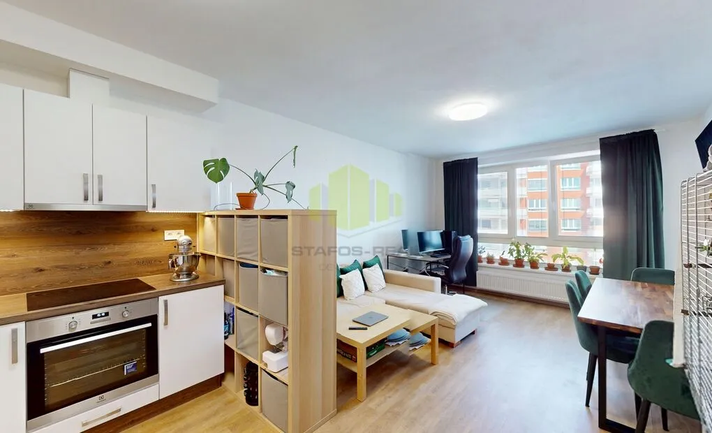Pronájem novostavby bytu 2+kk 53,53 m2 + 9,11 m2 lodžie, Janského, Olomouc - Povel