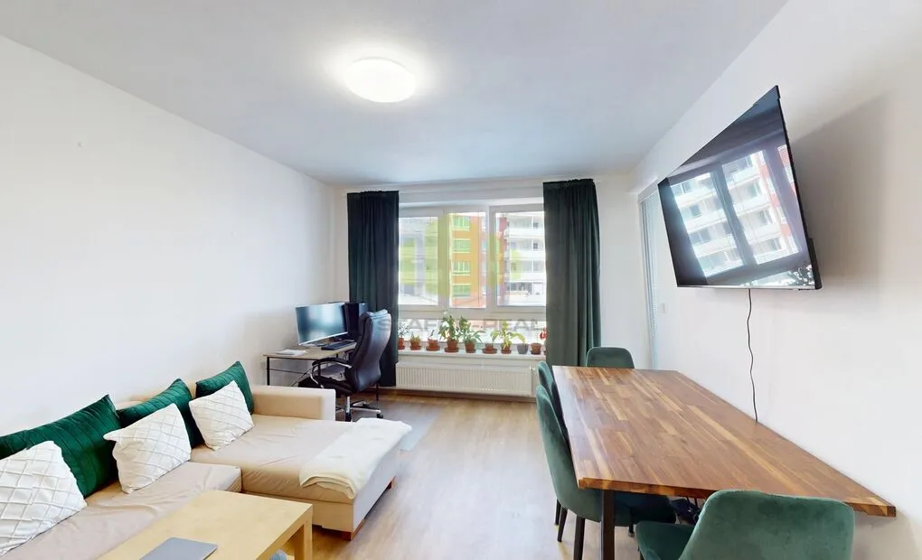 Pronájem novostavby bytu 2+kk 53,53 m2 + 9,11 m2 lodžie, Janského, Olomouc - Povel