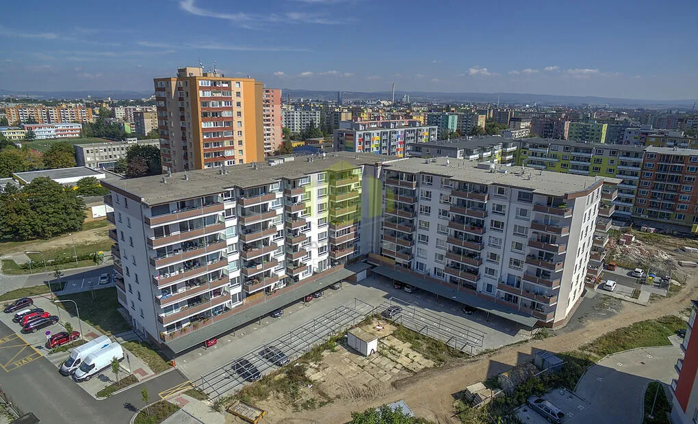 Pronájem moderního bytu 2+kk 39,35m2 + lodžie 6,11m2 v novostavbě, Janského, Olomouc - Povel