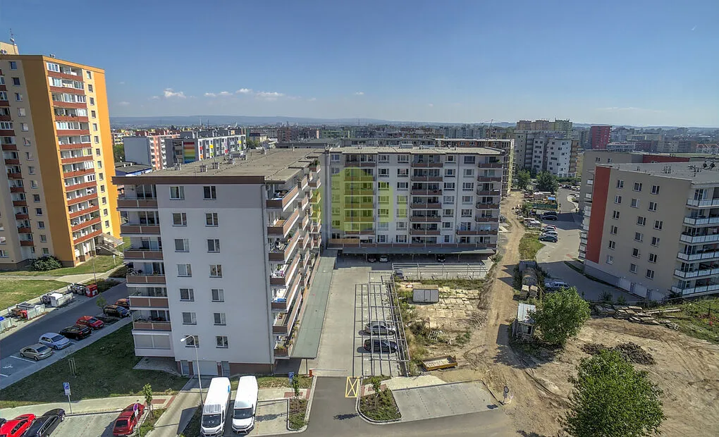Pronájem moderního bytu 2+kk 39,35m2 + lodžie 6,11m2 v novostavbě, Janského, Olomouc - Povel