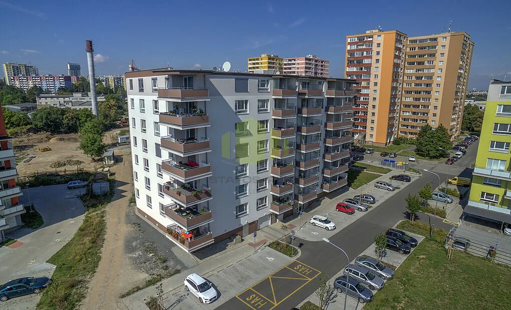 Pronájem moderního bytu 2+kk 39,35m2 + lodžie 6,11m2 v novostavbě, Janského, Olomouc - Povel