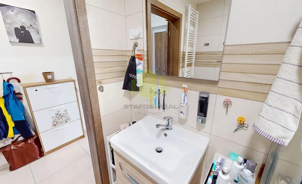 Pronájem moderního bytu 2+kk 39,35m2 + lodžie 6,11m2 v novostavbě, Janského, Olomouc - Povel