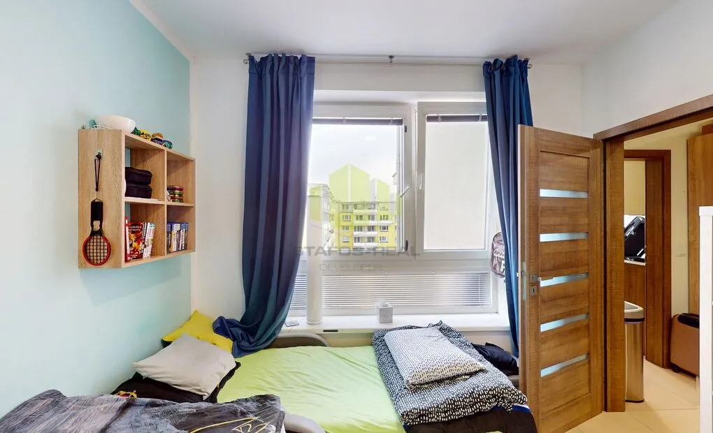 Pronájem moderního bytu 2+kk 39,35m2 + lodžie 6,11m2 v novostavbě, Janského, Olomouc - Povel