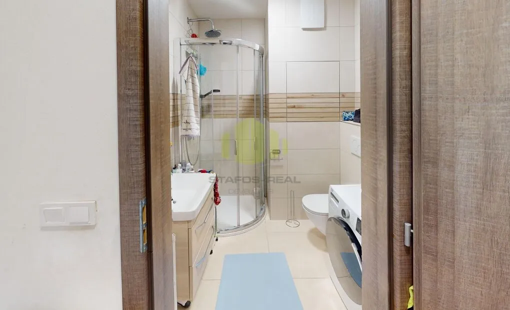 Pronájem moderního bytu 2+kk 39,35m2 + lodžie 6,11m2 v novostavbě, Janského, Olomouc - Povel