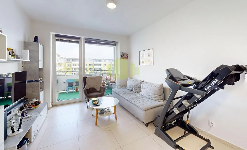 Pronájem moderního bytu 2+kk 39,35m2 + lodžie 6,11m2 v novostavbě, Janského, Olomouc - Povel
