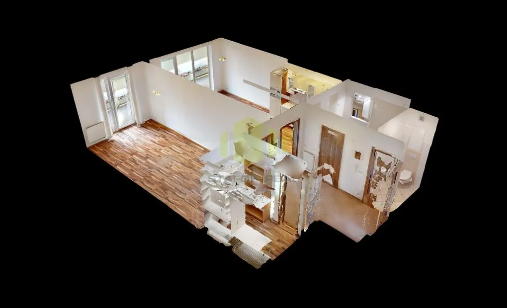 Prodej prostorného bytu 2+kk 65,71m2 + 14,21m2 lodžie, Peškova, Olomouc