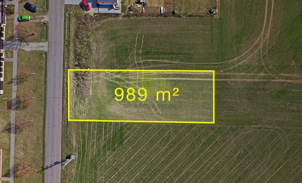 Prodej pozemku pro bydlení 989m2, Prostějovská - Náměšť na Hané
