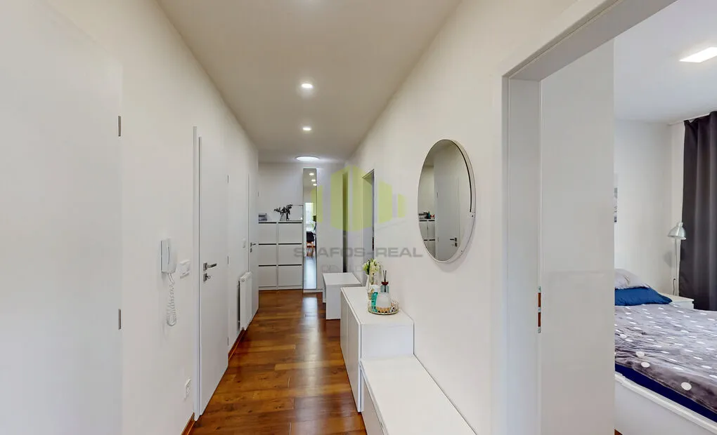 Pronájem exklusivního slunného bytu 3+kk 77,19m2 + 19,51 m2 terasa, Topolová, Olomouc - Slavonín