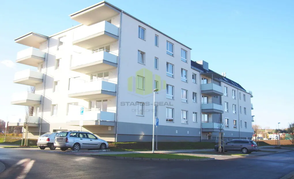 Pronájem exklusivního slunného bytu 3+kk 77,19m2 + 19,51 m2 terasa, Topolová, Olomouc - Slavonín