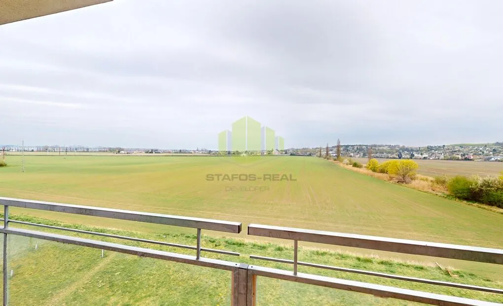 Pronájem exklusivního slunného bytu 3+kk 77,19m2 + 19,51 m2 terasa, Topolová, Olomouc - Slavonín