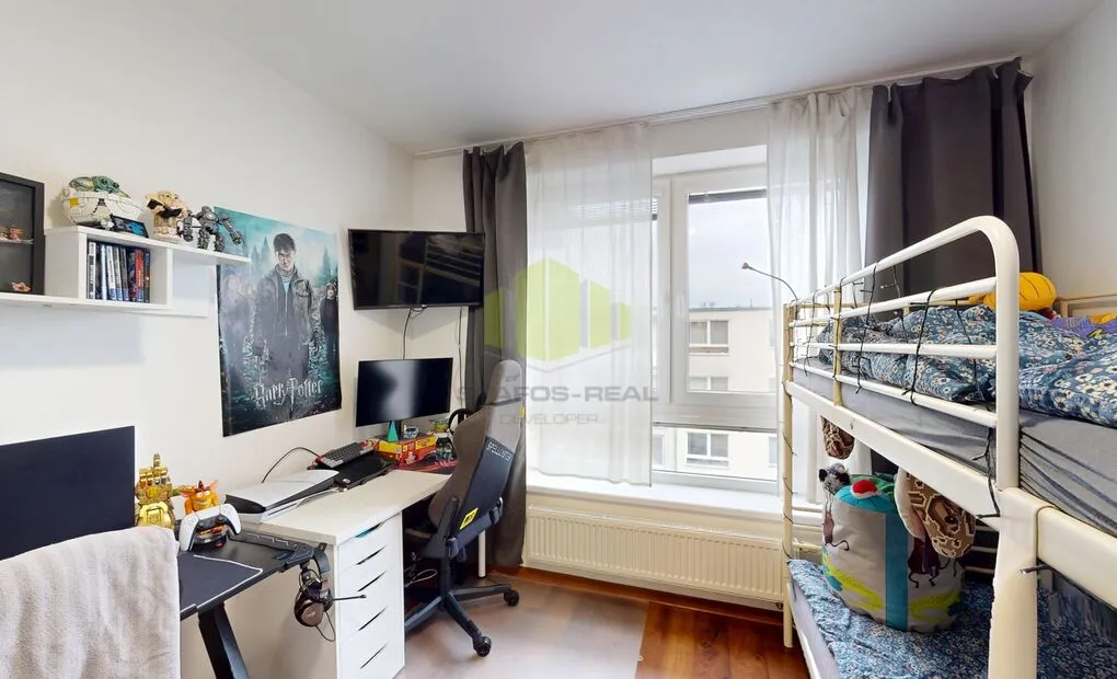 Pronájem exklusivního slunného bytu 3+kk 77,19m2 + 19,51 m2 terasa, Topolová, Olomouc - Slavonín