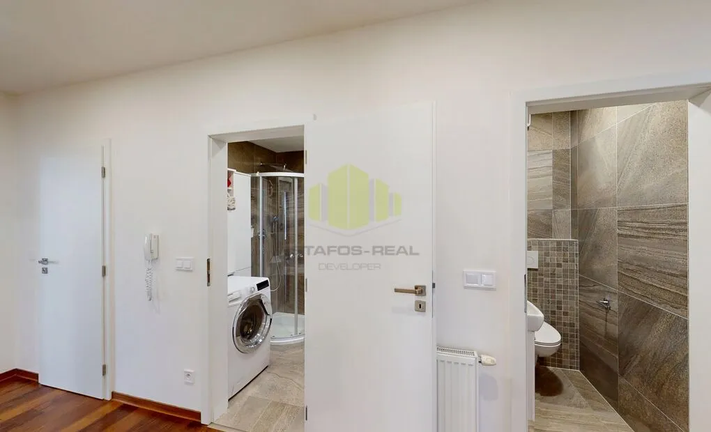 Pronájem exklusivního slunného bytu 3+kk 77,19m2 + 19,51 m2 terasa, Topolová, Olomouc - Slavonín