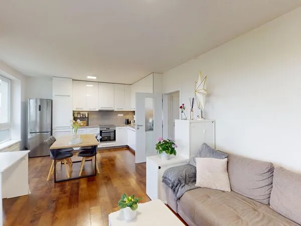 Fotografie nemovitosti - Pronájem exklusivního slunného bytu 3+kk 77,19m2 + 19,51 m2 terasa, Topolová, Olomouc - Slavonín