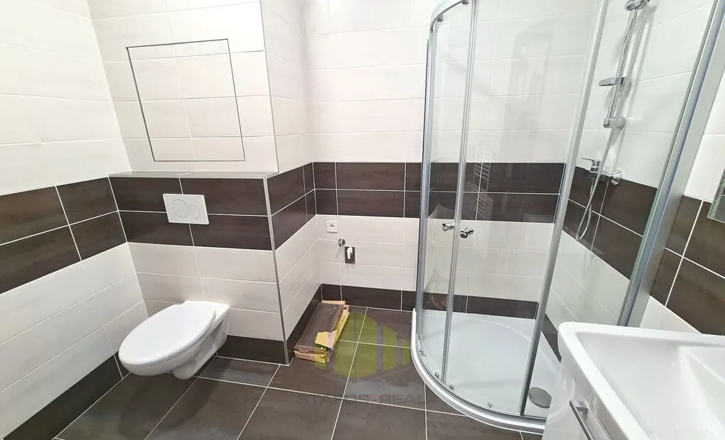 Pronájem novostavby bytu 1+kk 32,36m2 + balkon 8,90m2 v novostavbě, Tovární, Olomouc - Hodolany