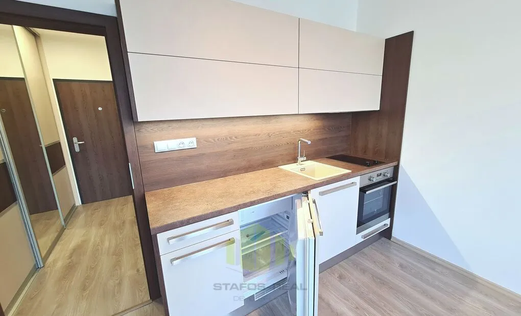 Pronájem novostavby bytu 1+kk 32,36m2 + balkon 8,90m2 v novostavbě, Tovární, Olomouc - Hodolany