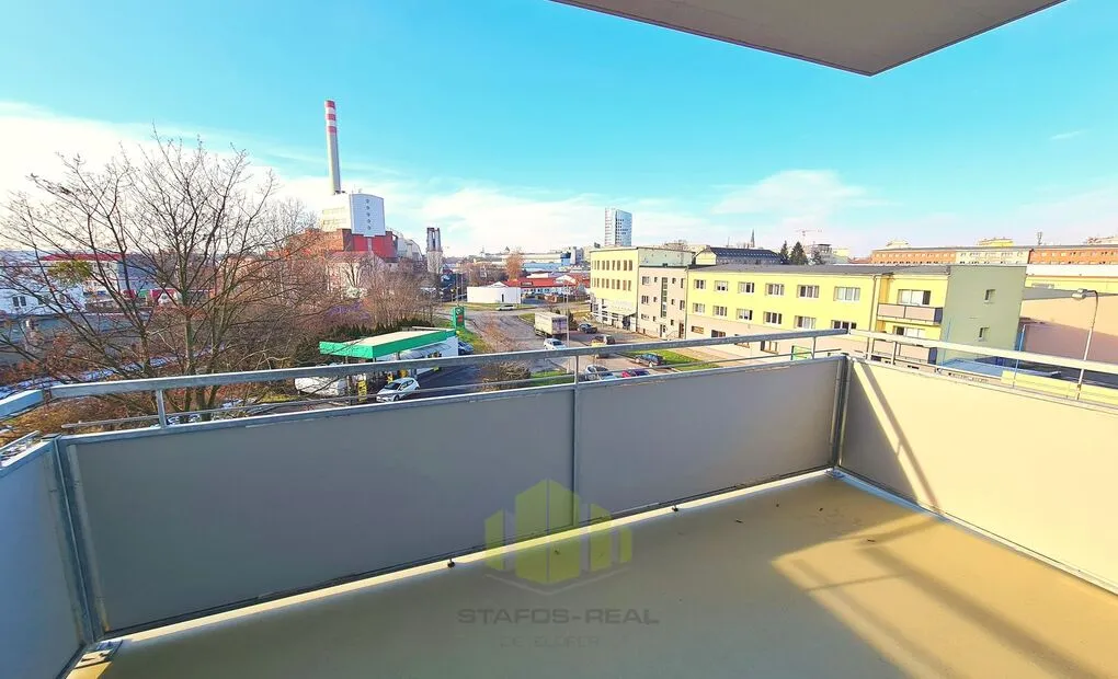 Pronájem novostavby bytu 1+kk 32,36m2 + balkon 8,90m2 v novostavbě, Tovární, Olomouc - Hodolany