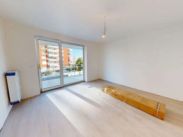 Fotografie nemovitosti - Pronájem novostavby bytu 1+kk 31,26 m2 + 8,27 m2 balkon, Janského, Olomouc - Povel