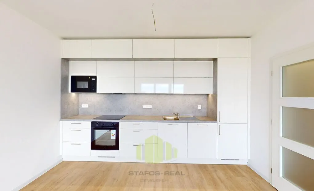 Pronájem nového bytu 2+kk, 55,5m2 + 11,4 m2 lodžie, Topolová, Olomouc - Slavonín