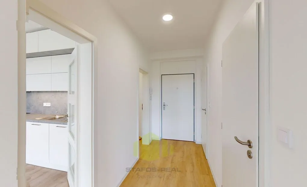 Pronájem nového bytu 2+kk, 55,5m2 + 11,4 m2 lodžie, Topolová, Olomouc - Slavonín