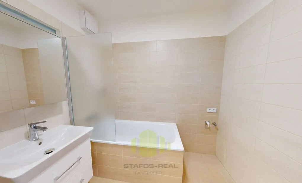 Pronájem nového bytu 2+kk, 55,5m2 + 11,4 m2 lodžie, Topolová, Olomouc - Slavonín