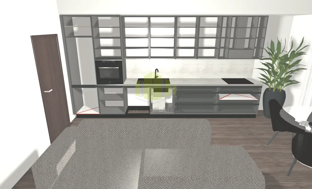 Pronájem luxusní novostavby bytu 3+kk 86m2 + balkon 9m2 v novostavbě, Šantova, Olomouc