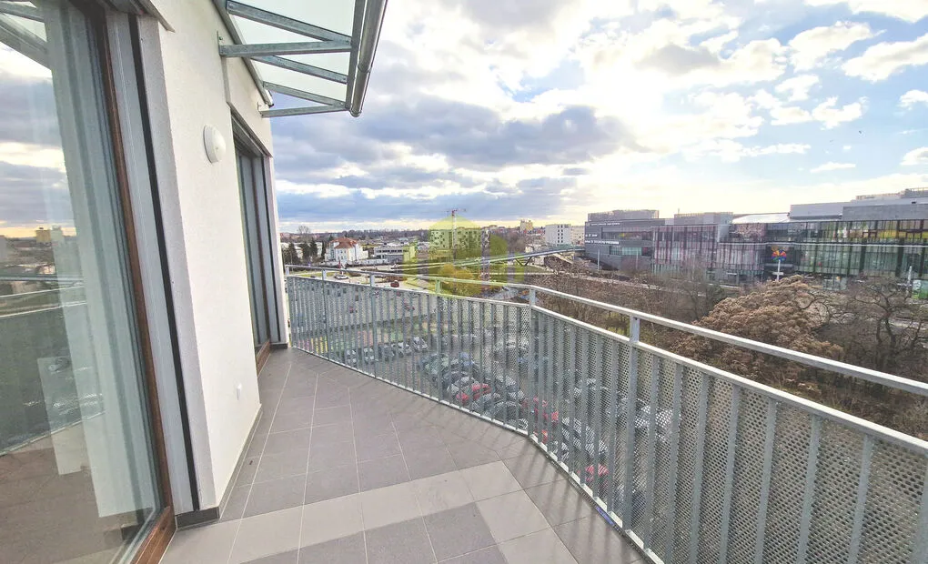 Pronájem luxusní novostavby bytu 3+kk 86m2 + balkon 9m2 v novostavbě, Šantova, Olomouc