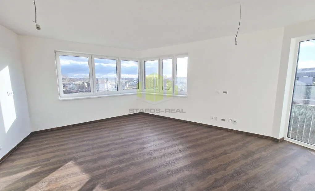 Pronájem luxusní novostavby bytu 3+kk 86m2 + balkon 9m2 v novostavbě, Šantova, Olomouc