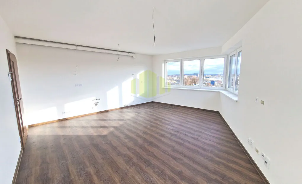 Pronájem luxusní novostavby bytu 3+kk 86m2 + balkon 9m2 v novostavbě, Šantova, Olomouc