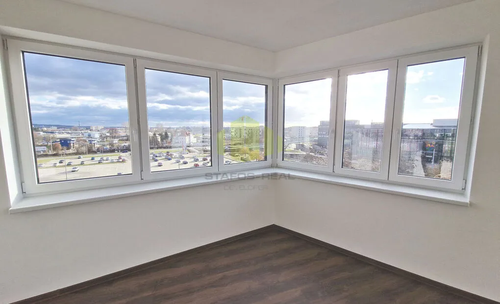 Pronájem luxusní novostavby bytu 3+kk 86m2 + balkon 9m2 v novostavbě, Šantova, Olomouc