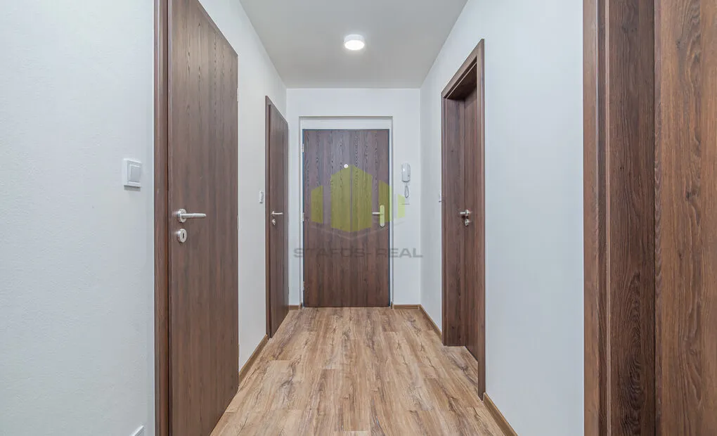 Pronájem novostavby bytu 2+kk 58,71 m2 + 9,48 m2 lodžie, Janského, Olomouc - Povel