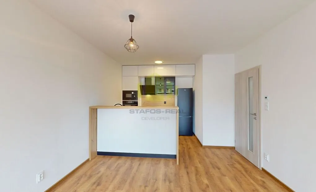 Pronájem novostavby bytu 2+kk 50,5 m2 + 9,48 m2 lodžie, Janského, Olomouc - Povel
