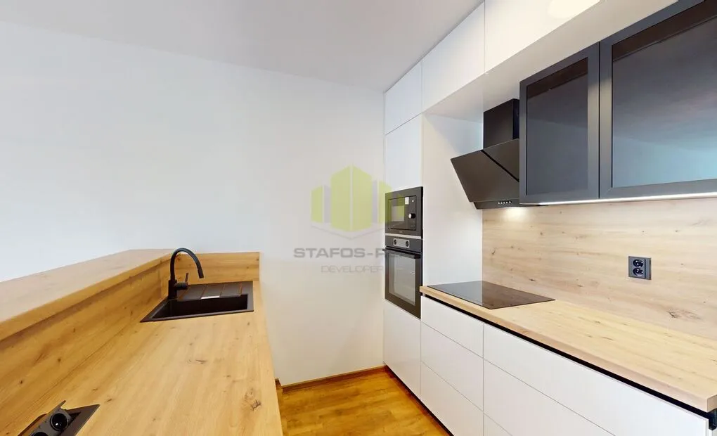 Pronájem novostavby bytu 2+kk 50,5 m2 + 9,48 m2 lodžie, Janského, Olomouc - Povel