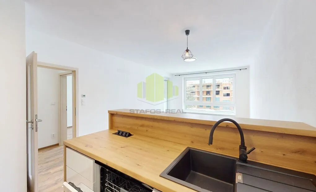 Pronájem novostavby bytu 2+kk 50,5 m2 + 9,48 m2 lodžie, Janského, Olomouc - Povel