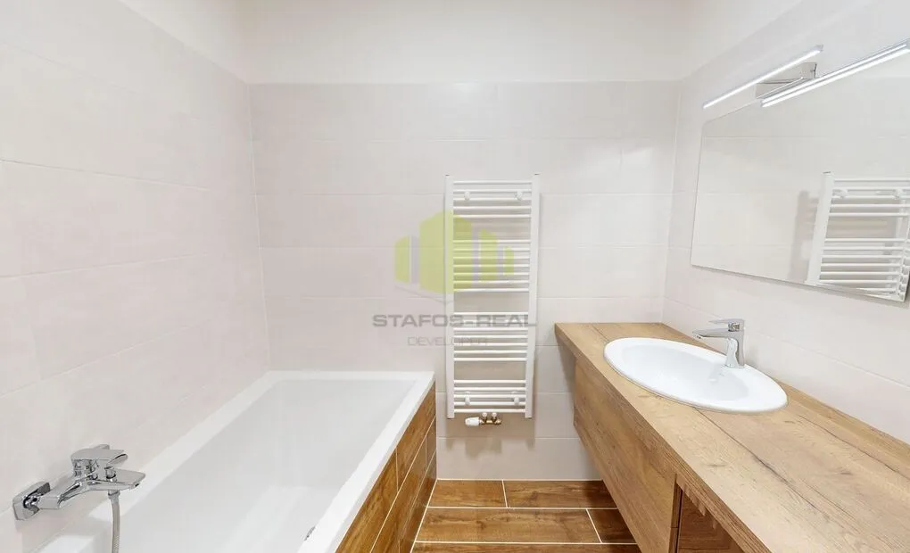 Pronájem novostavby bytu 2+kk 50,5 m2 + 9,48 m2 lodžie, Janského, Olomouc - Povel