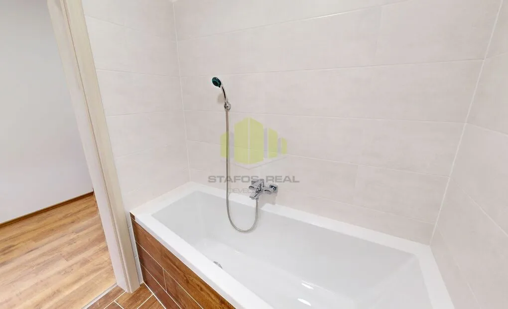 Pronájem novostavby bytu 2+kk 50,5 m2 + 9,48 m2 lodžie, Janského, Olomouc - Povel