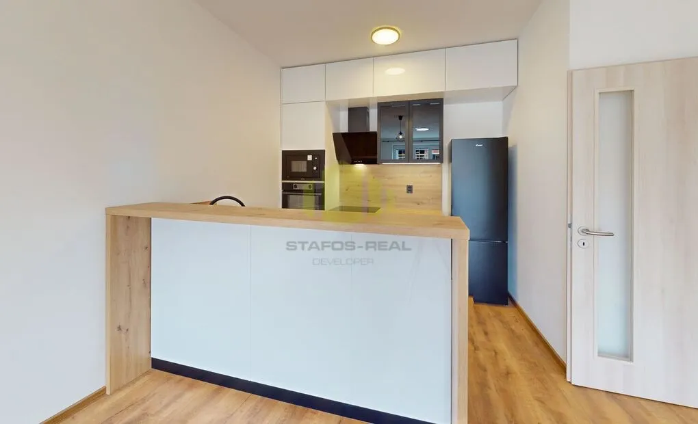 Pronájem novostavby bytu 2+kk 50,5 m2 + 9,48 m2 lodžie, Janského, Olomouc - Povel