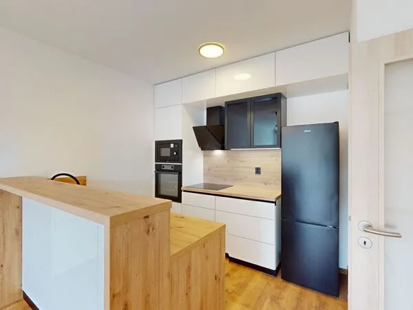 Fotografie nemovitosti - Pronájem novostavby bytu 2+kk 50,5 m2 + 9,48 m2 lodžie, Janského, Olomouc - Povel