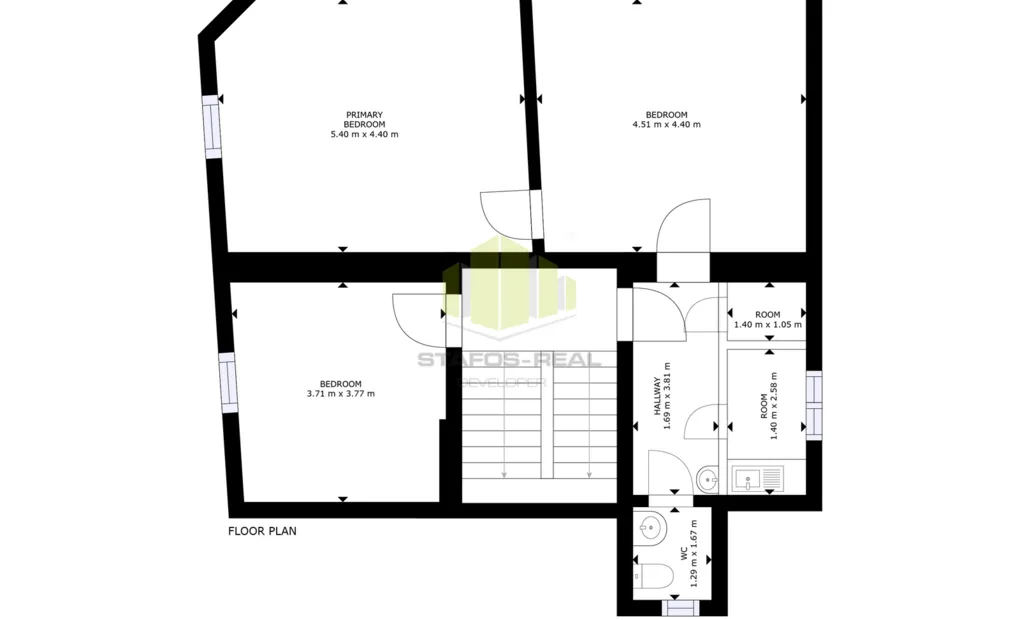 Pronájem kanceláře, 75m2 + 45,75m2 sklad, U Solných mlýnů - Olomouc