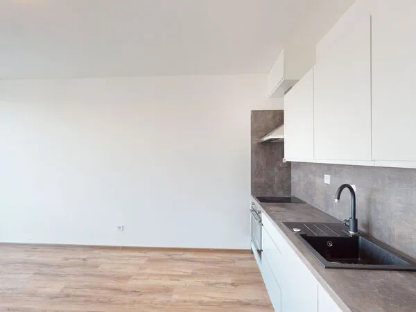 Fotografie nemovitosti - Pronájem novostavby bytu 1+kk 28,10 m2 + 6,06 m2 balkon, Janského, Olomouc - Povel