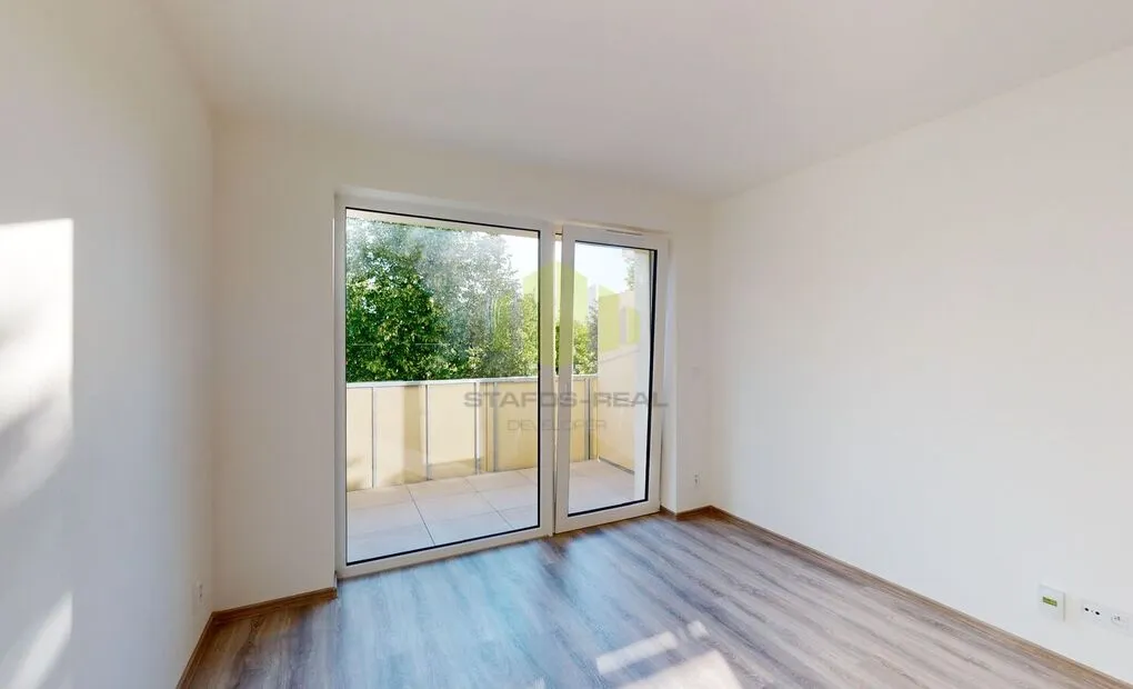 Pronájem moderního bytu 1+kk 32m2 + balkon 4,6m2 v novostavbě, Frištenského, Olomouc